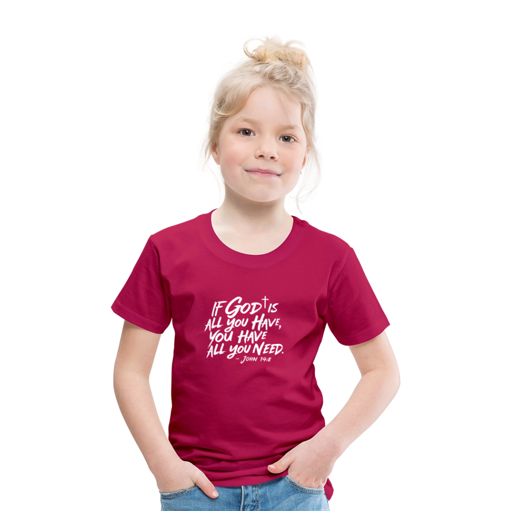 Chosen Kids' Premium T-Shirt - dark pink