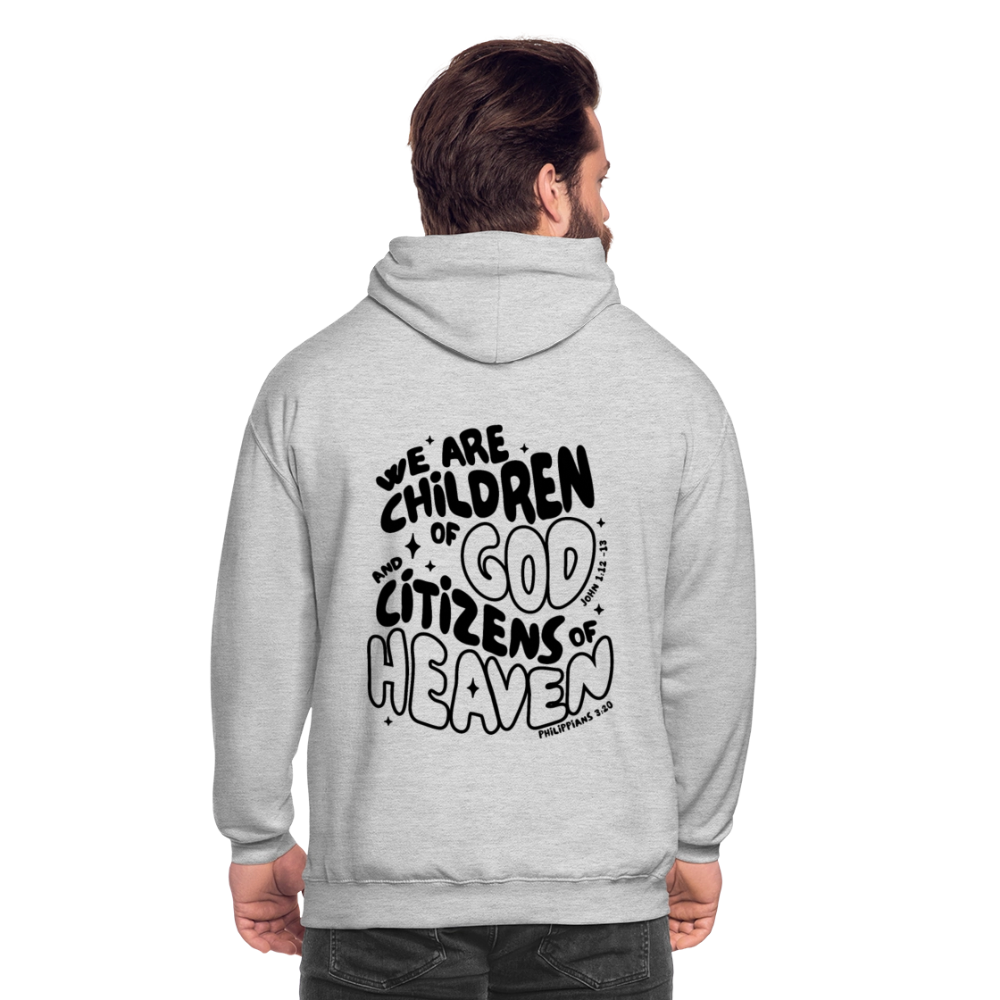 Children of God Unisex Hoodie - light heather grey