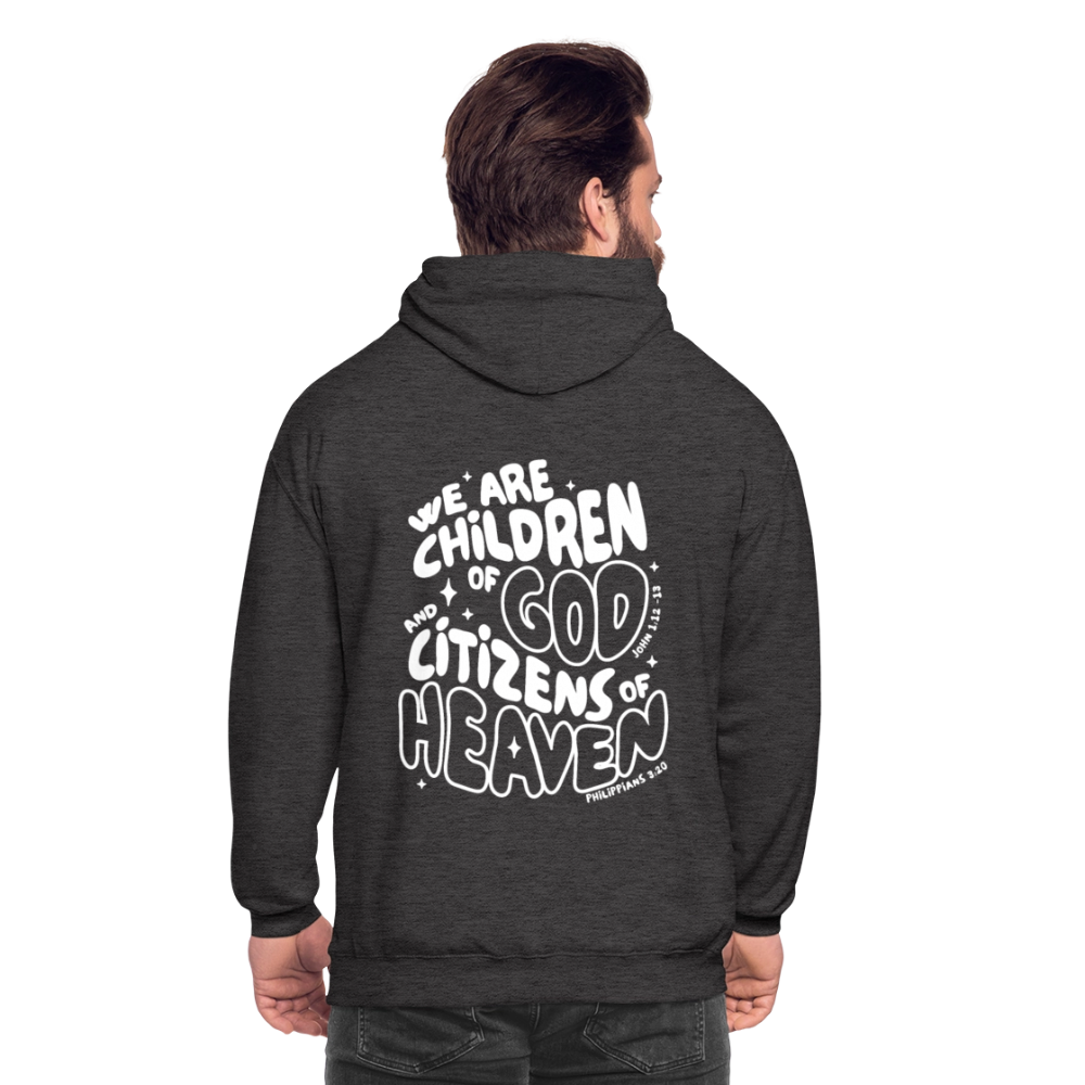 Children of God Unisex Hoodie - charcoal grey