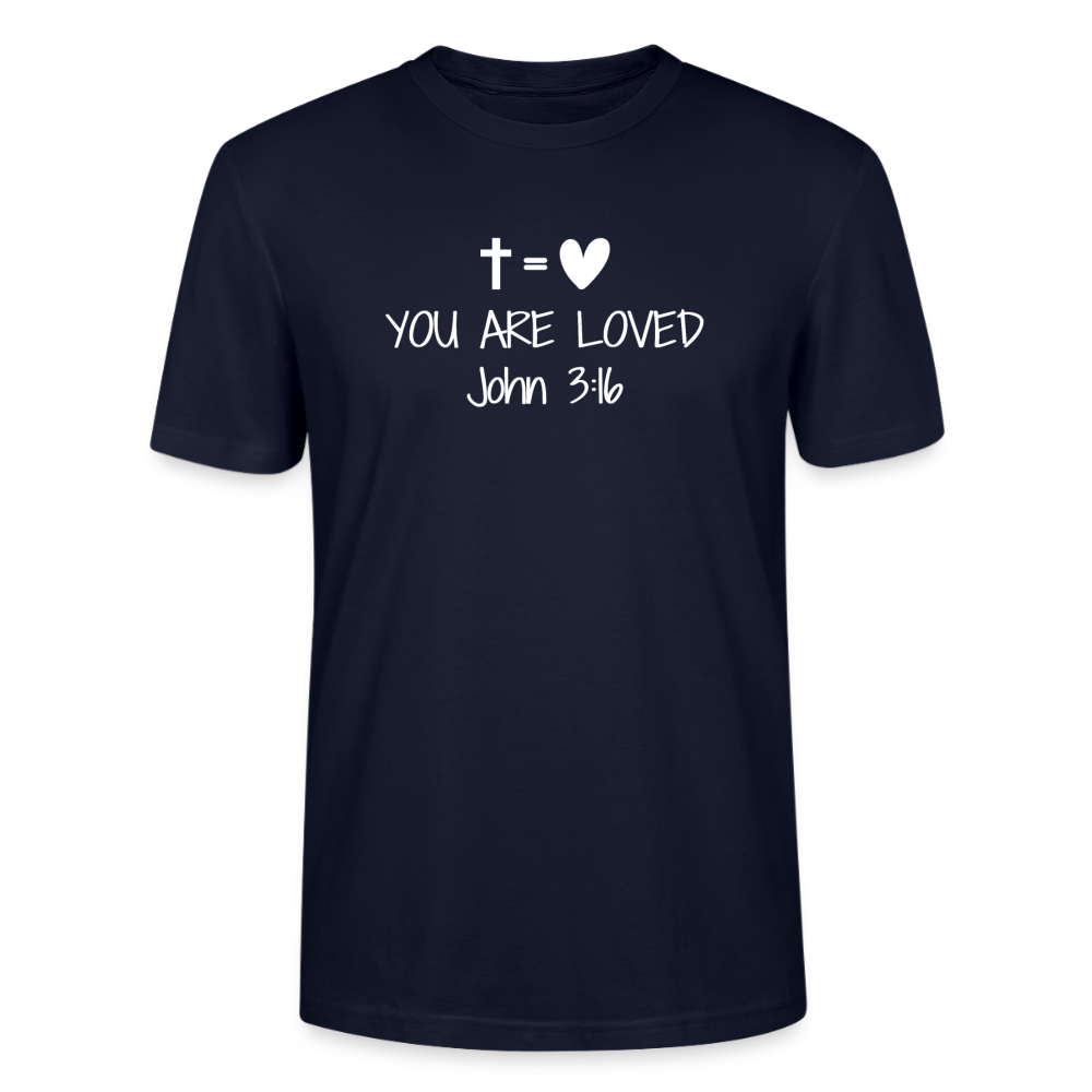 You are loved Unisex T-Shirt - navy