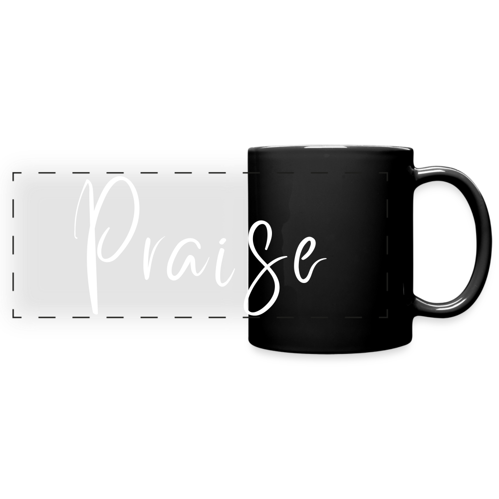 Praise Panoramic Mug - black