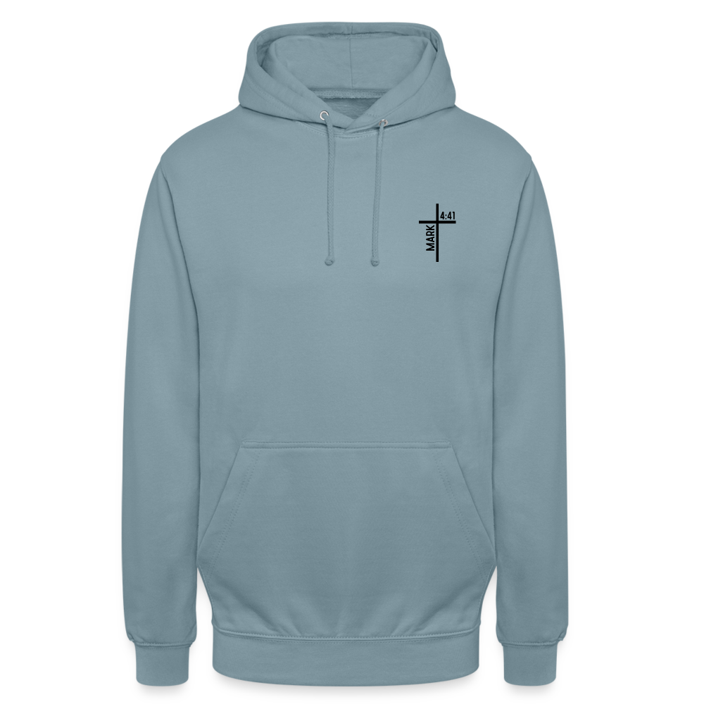 Wind and Waves Unisex Hoodie - stonewash blue