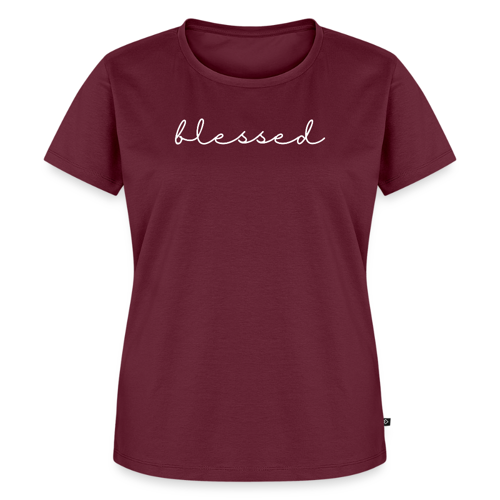 Blessed Women’s Premium T-Shirt - burgundy