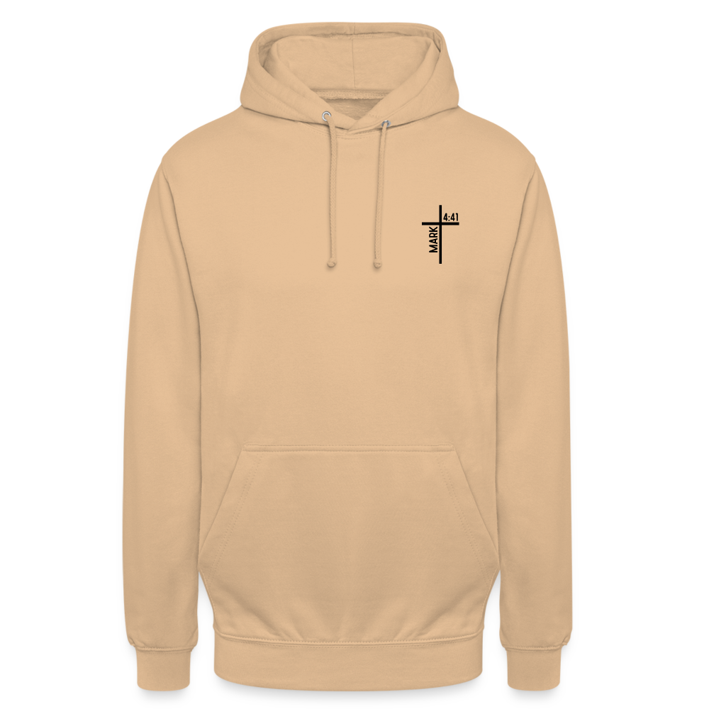 Wind and Waves Unisex Hoodie - peach