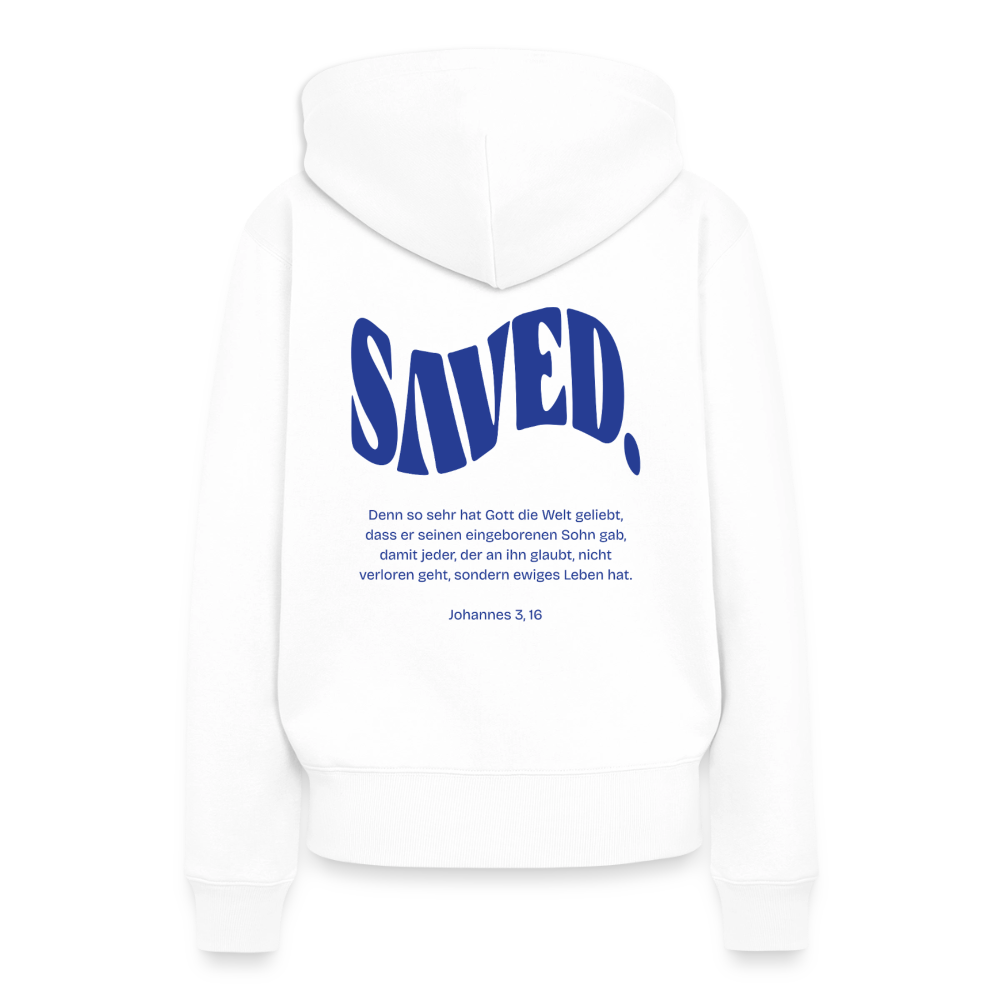Saved Women’s Premium Hoodie - white