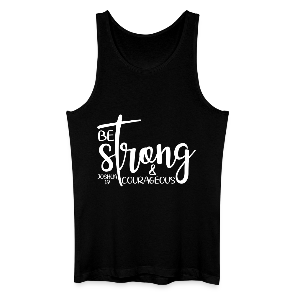 Strong & Courageous Men’s Organic vest - black