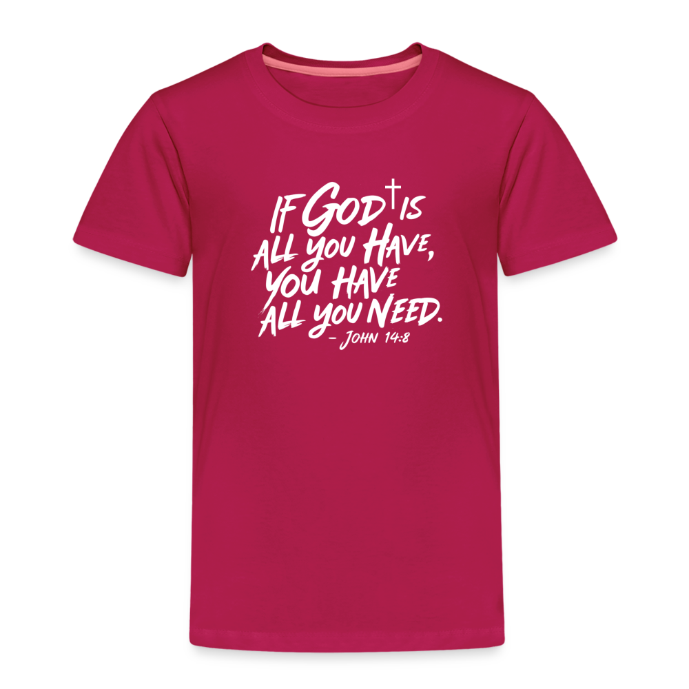 Chosen Kids' Premium T-Shirt - dark pink