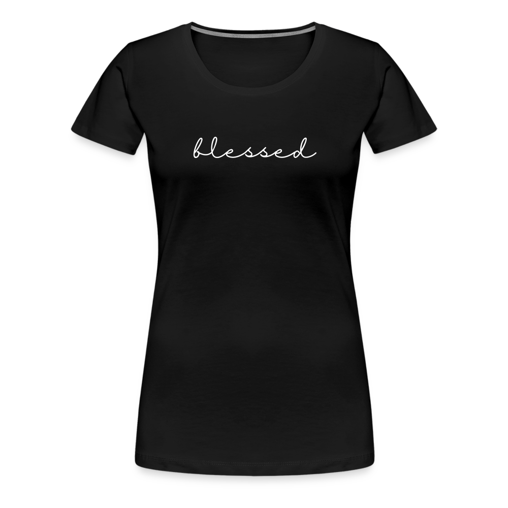 Blessed Women’s Premium T-Shirt - black