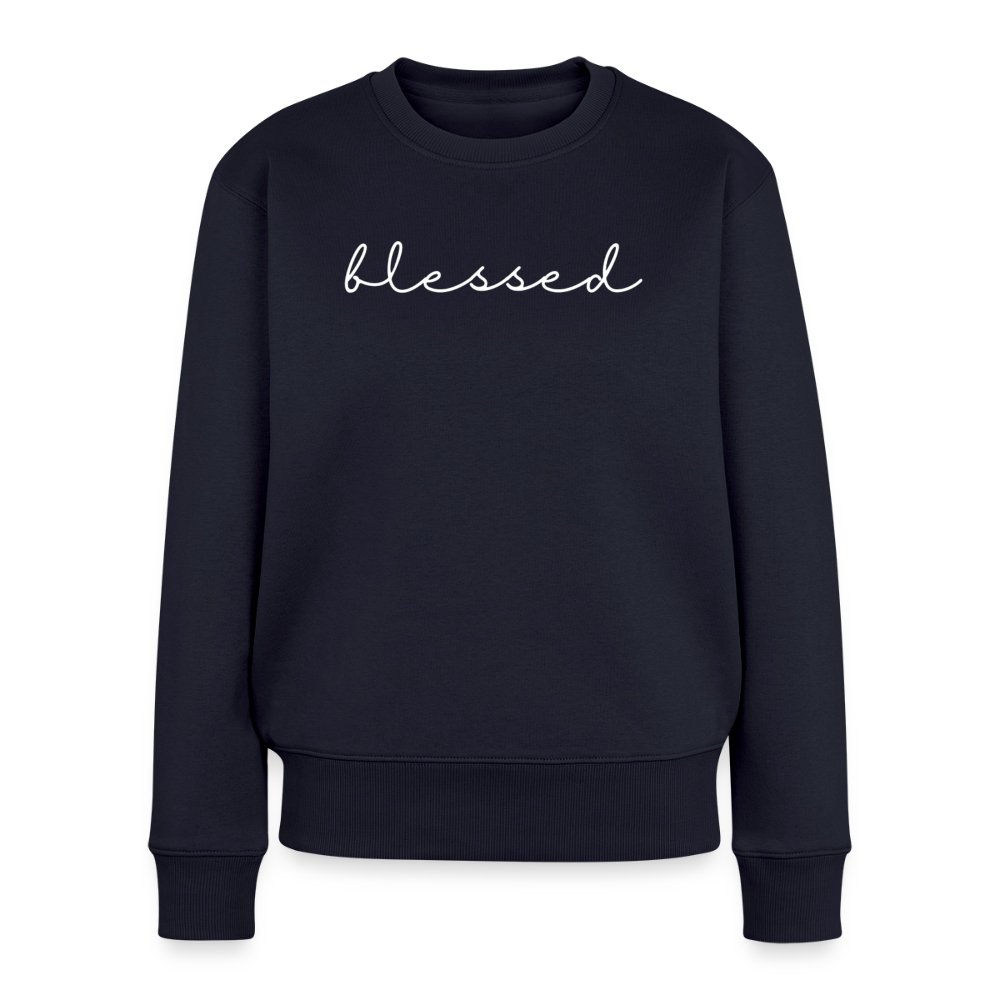 Blessed Women’s Premium Sweatshirt - navy