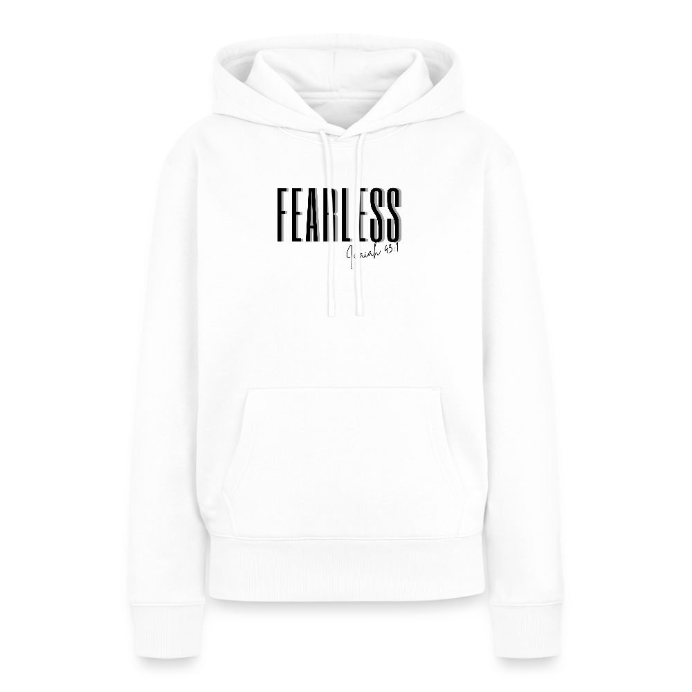 Fearless Women’s Premium Hoodie - white