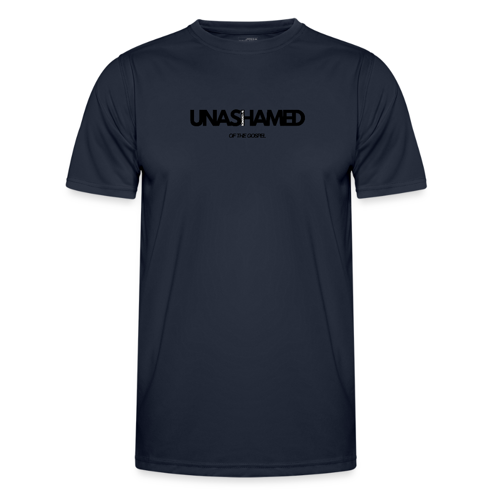 Unashamed Men's Functional T-Shirt - navy