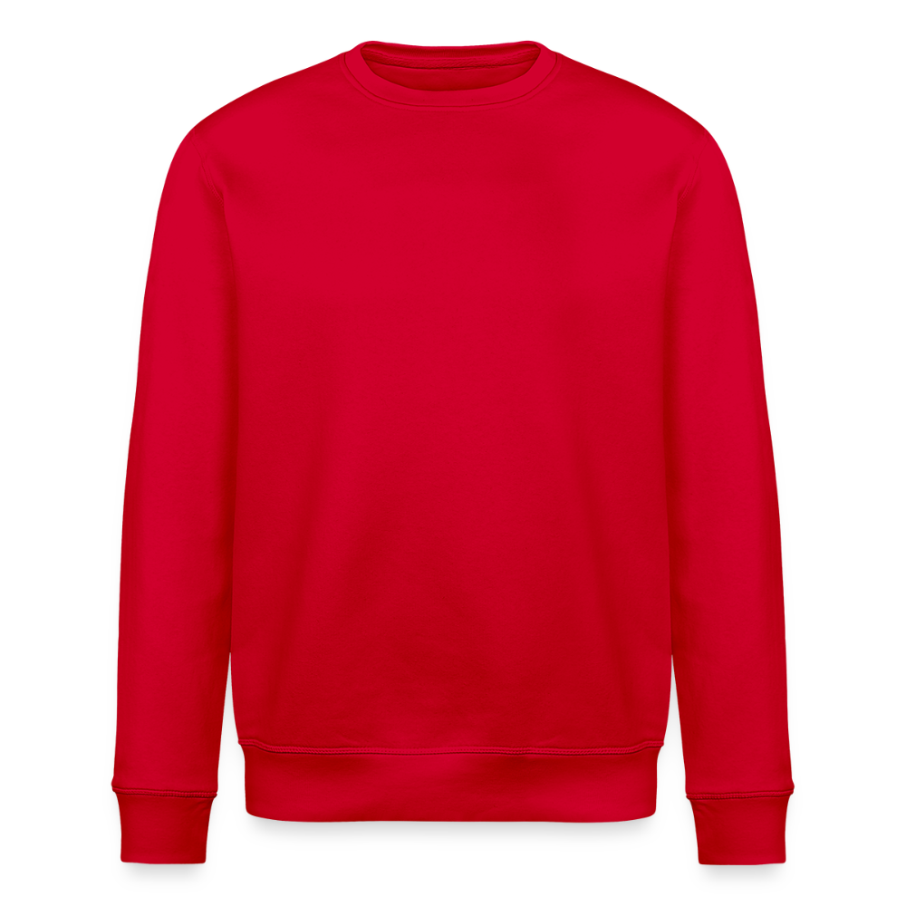 Christmas Unisex Organic Sweatshirt - red