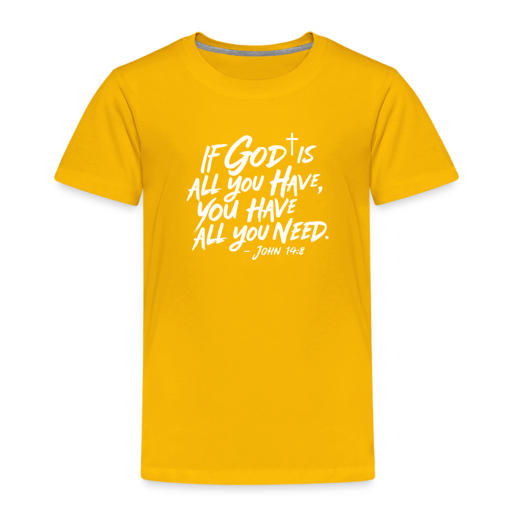 Chosen Kids' Premium T-Shirt - sun yellow