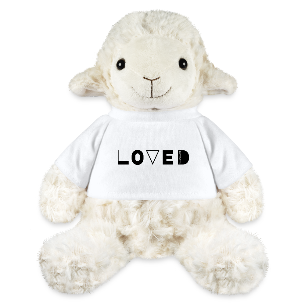 Loved Soft Cuddle Sheep: Anni - white