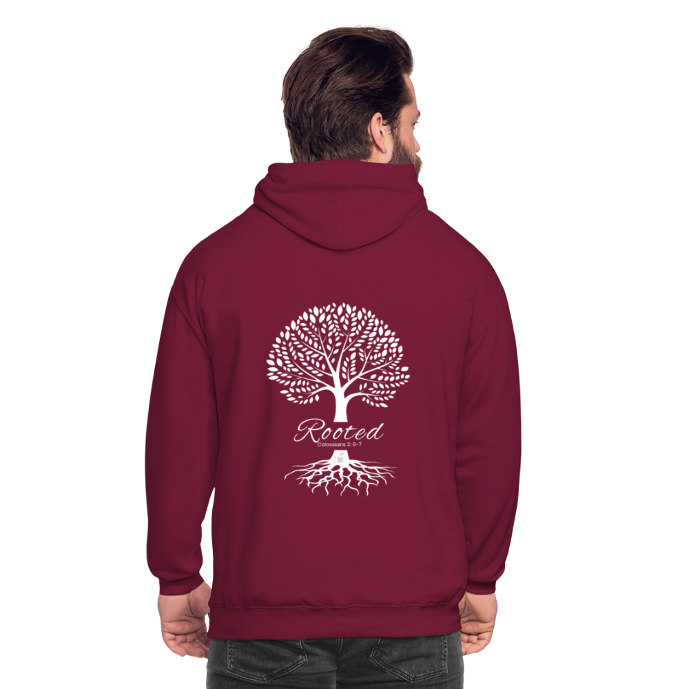Rooted Unisex Hoodie - bordeaux