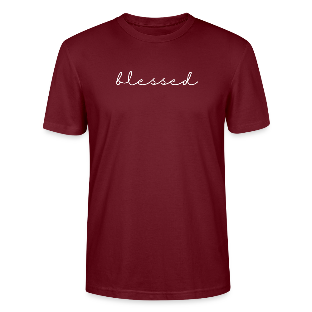 Blessed Unisex T-Shirt - burgundy