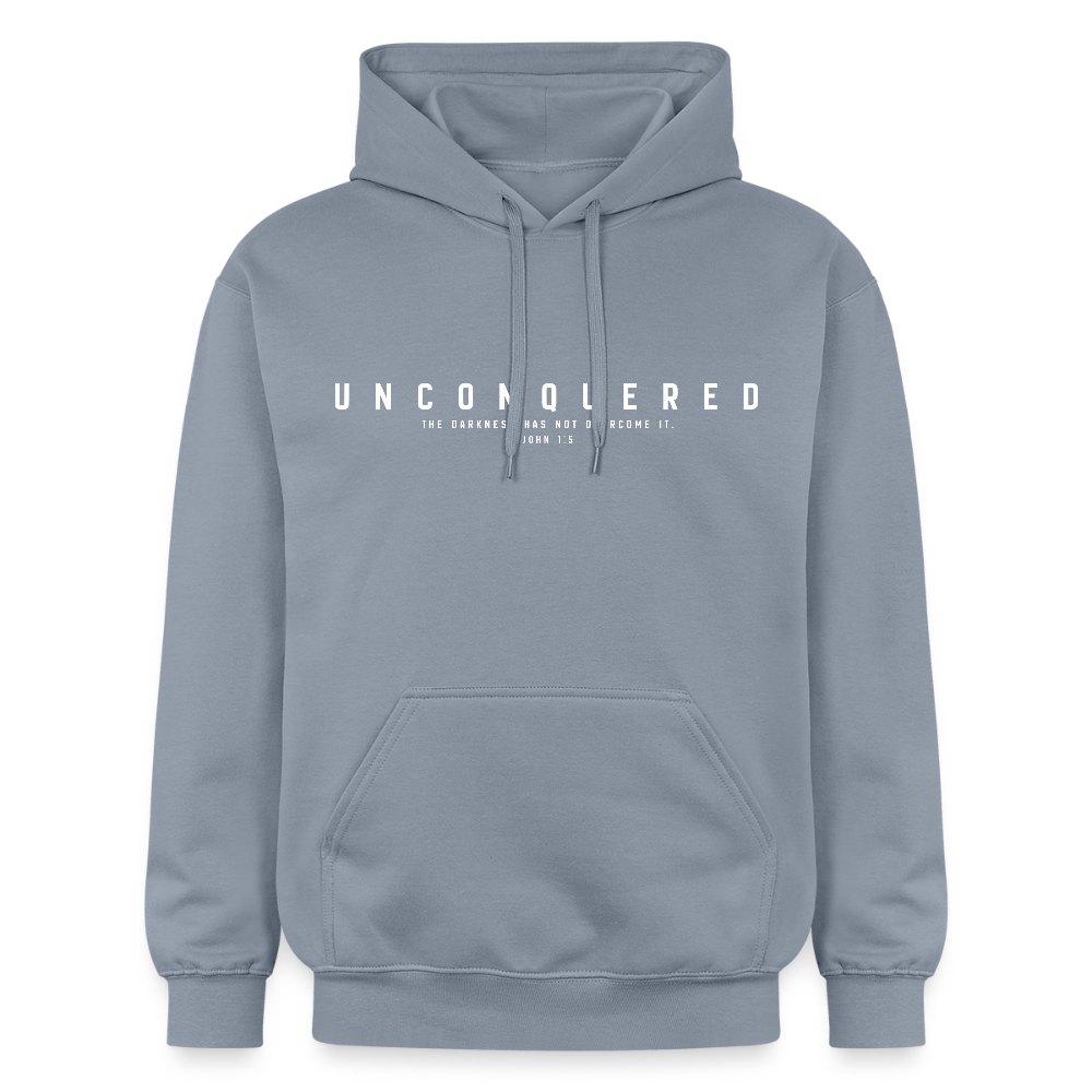 Unconquered Unisex Softstyle® Midweight Hoodie - blue