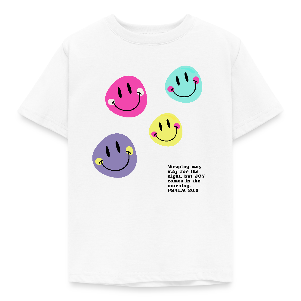 Joy Kids' T-Shirt - white
