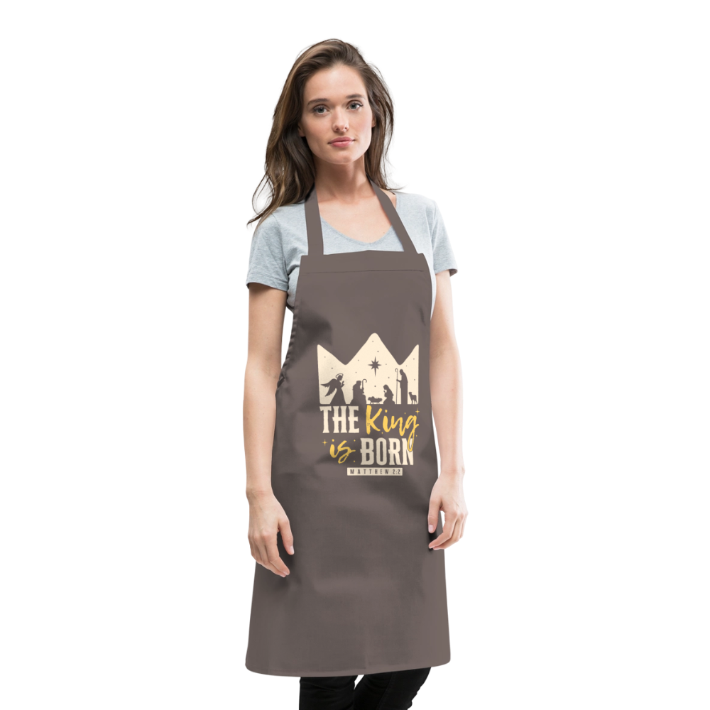 Christmas Cooking Apron - grey