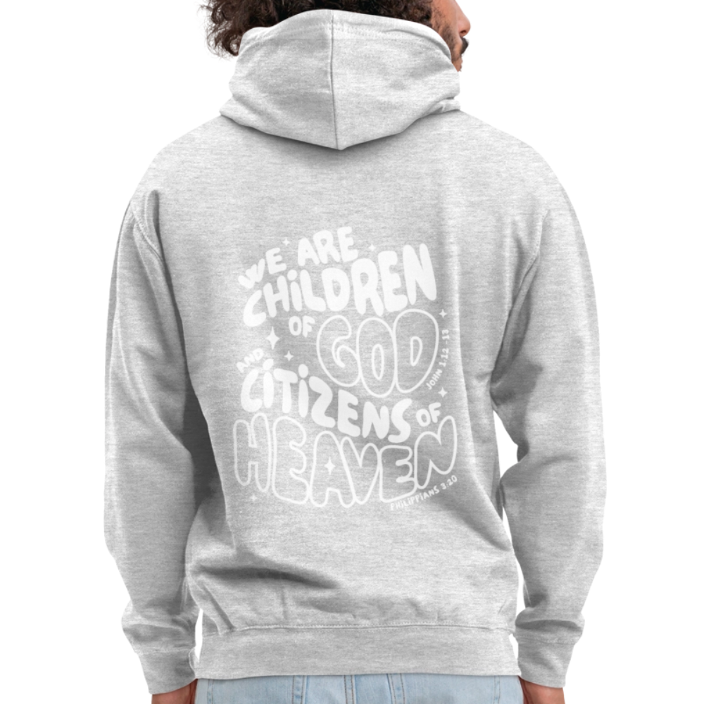 Children of God Unisex Hoodie - light heather grey
