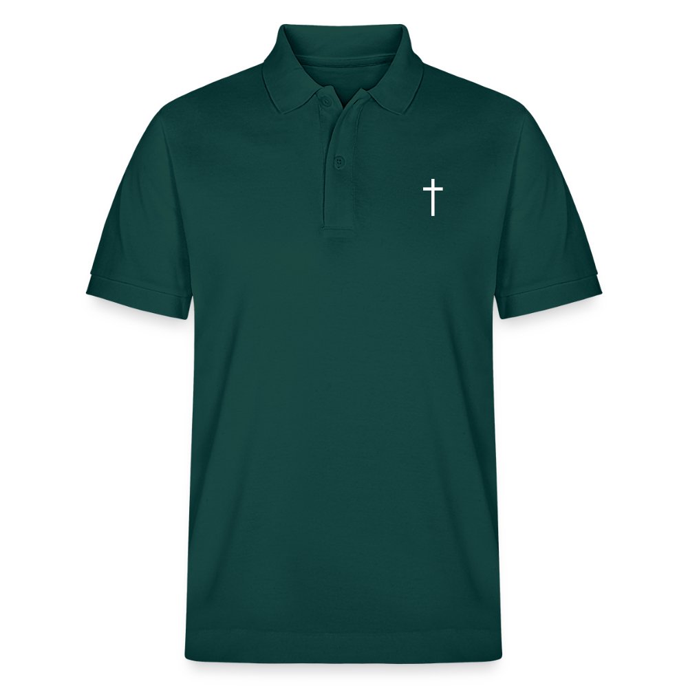 Cross Organic Unisex Polo Shirt 2.0 - glazed green