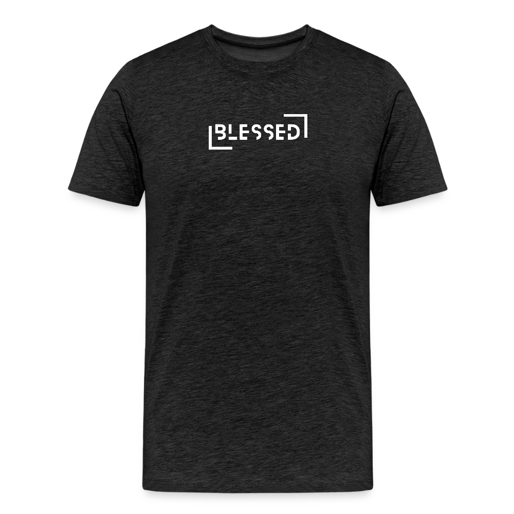 Blessed Men’s Premium T-Shirt - charcoal grey