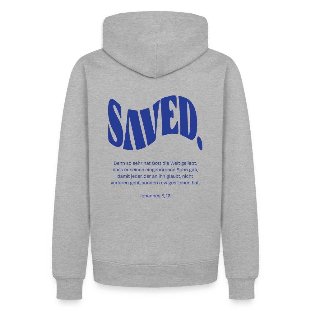 Saved Men’s Premium Hoodie - heather grey