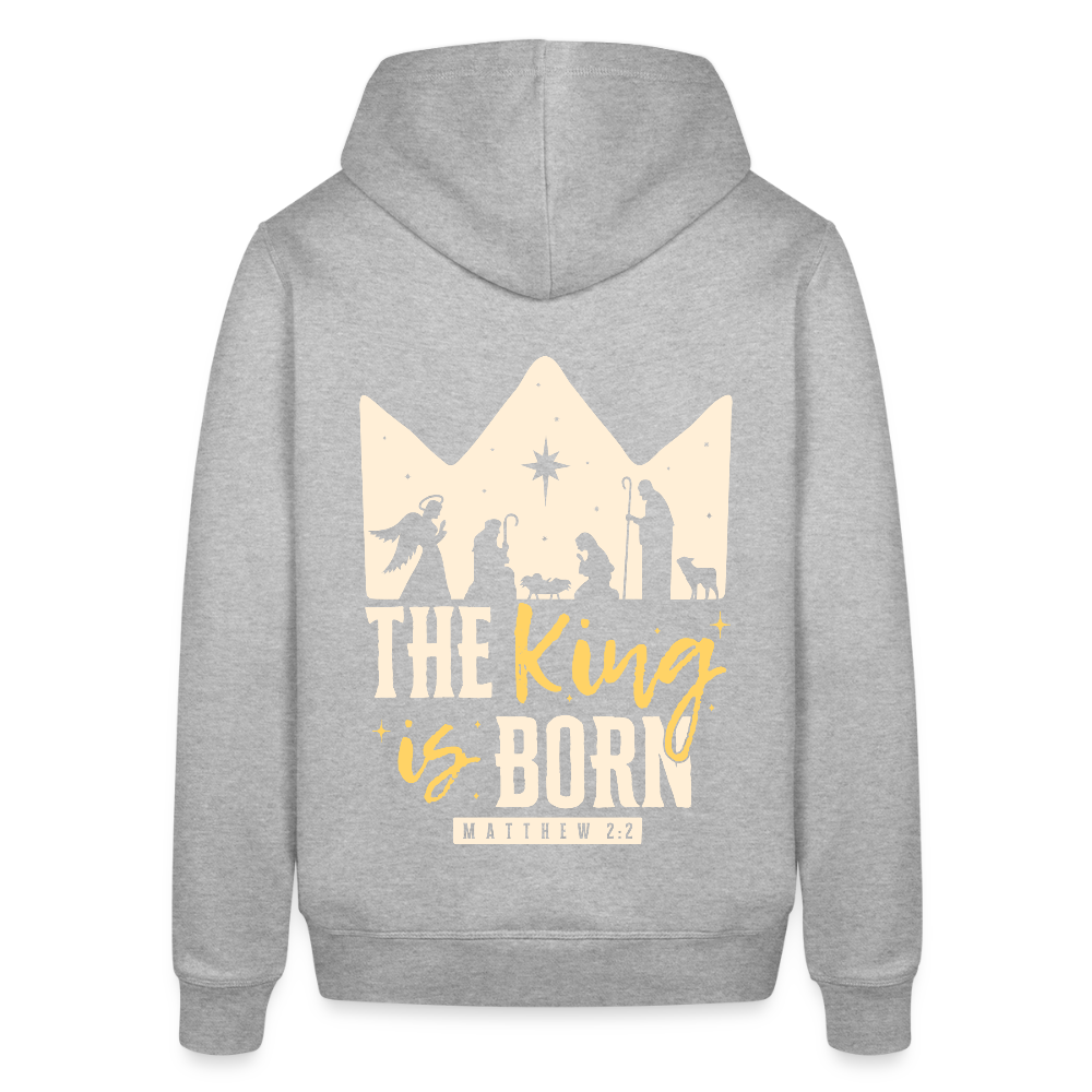 Christmas Hoodie by Stanley & Stella - heather grey