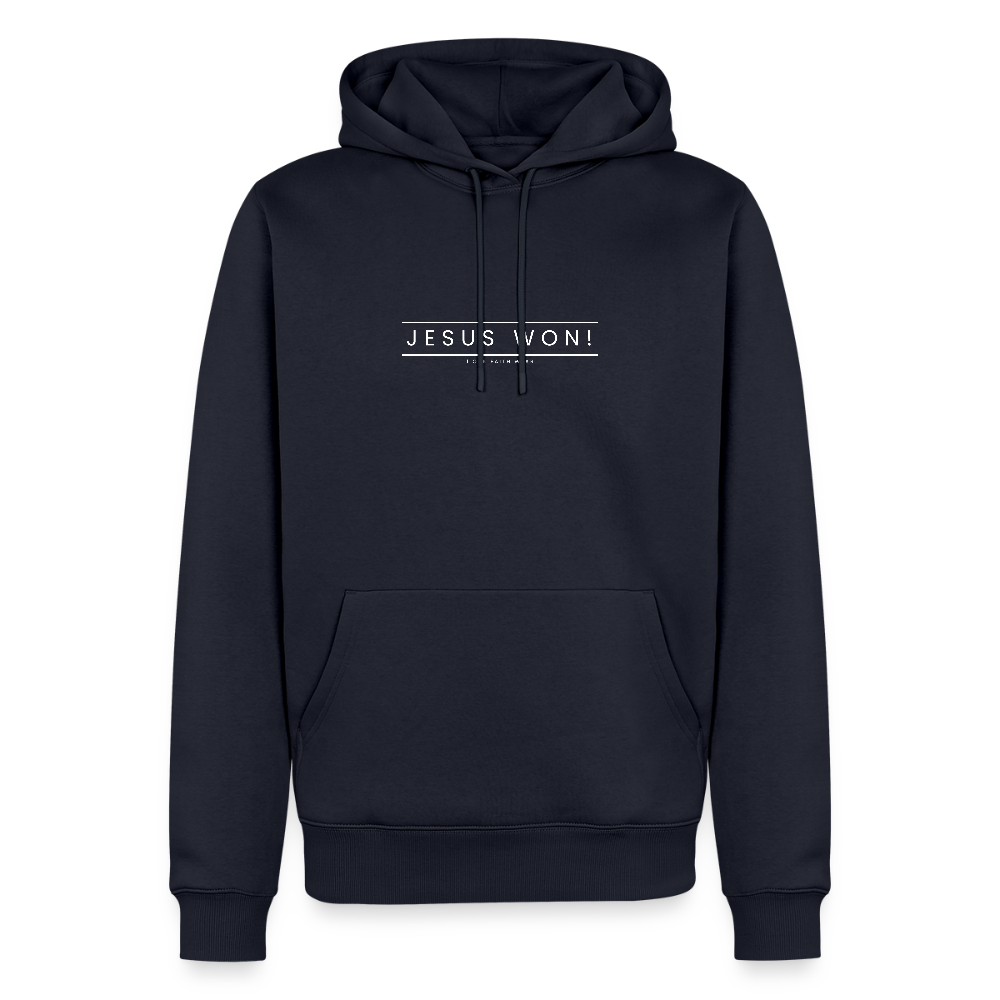 Jesus won! Men’s Premium Hoodie - navy
