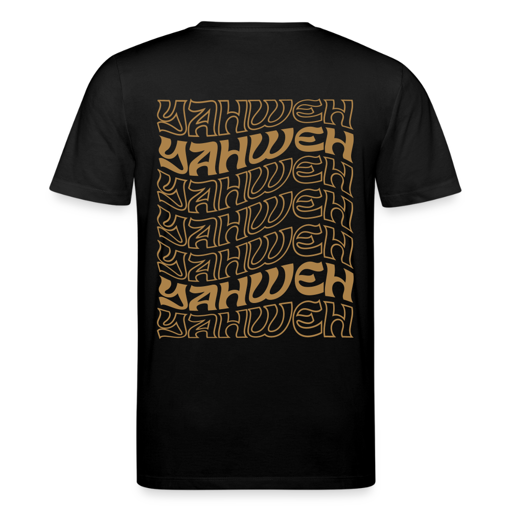 Yahweh Unisex Organic T-Shirt - black