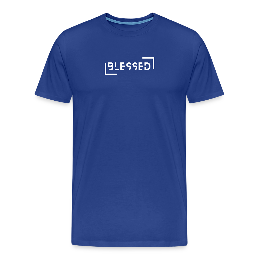 Blessed Men’s Premium T-Shirt - royal blue