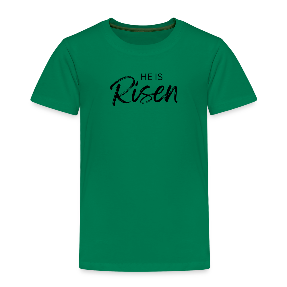 He is Risen Kids' Premium T-Shirt - kelly green