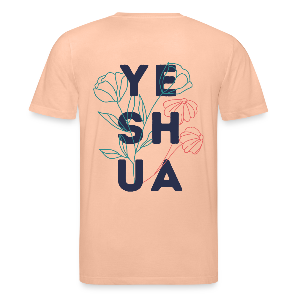 Yeshua Unisex Organic T-Shirt - peach
