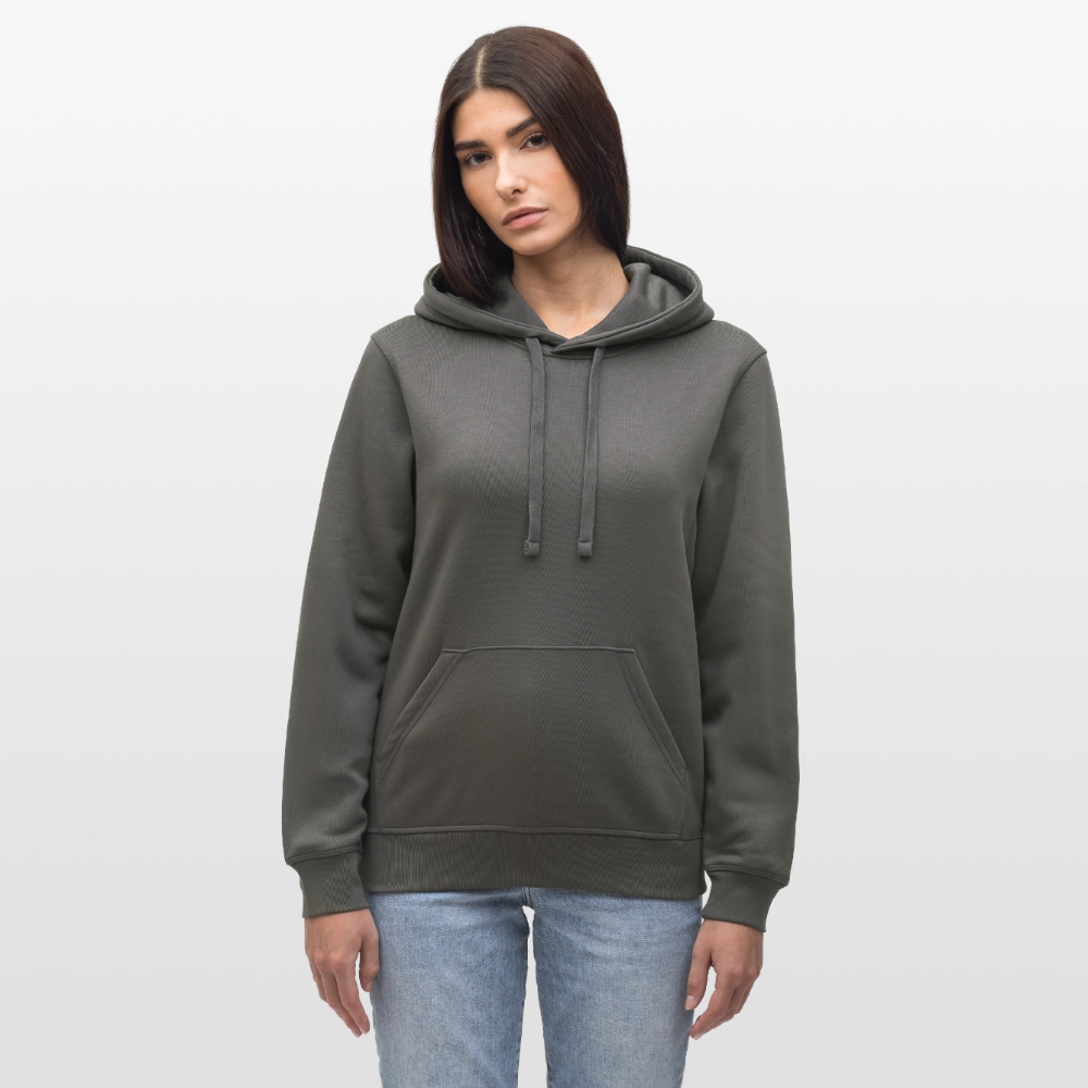 God First Unisex Organic Hoodie - anthracite