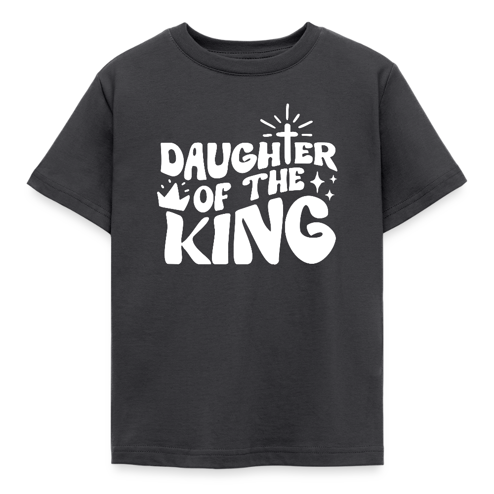 Daughter of the King Kids' T-Shirt - dark grey