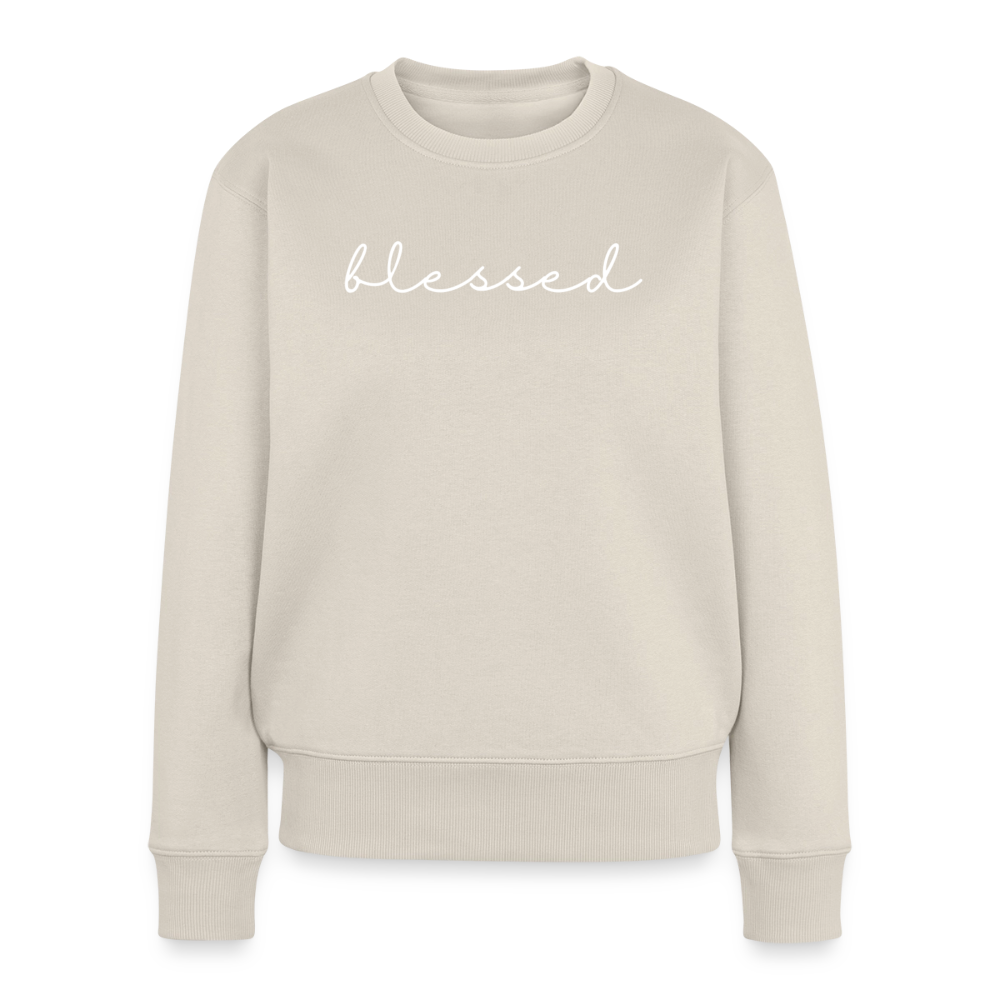 Blessed Women’s Premium Sweatshirt - beige