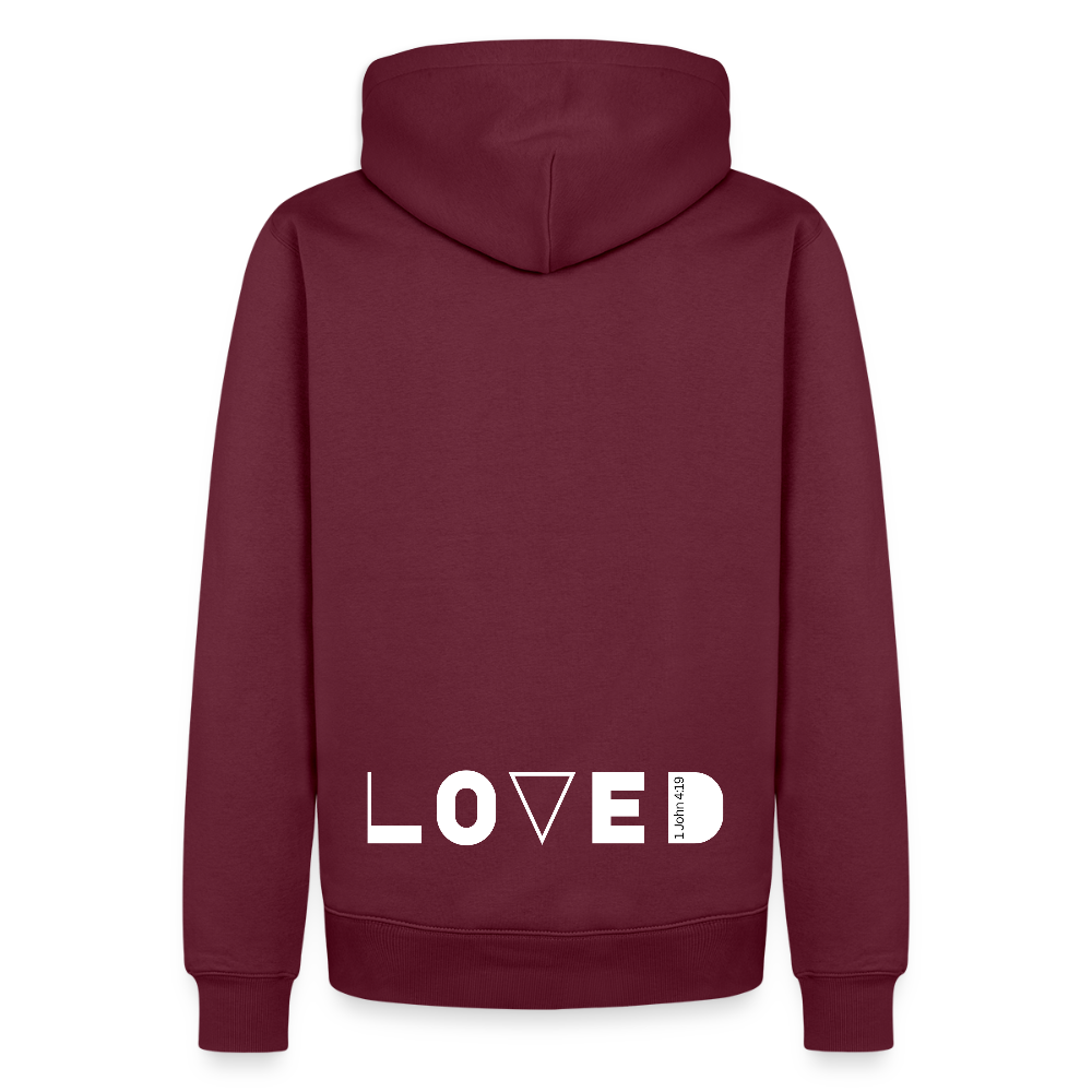 Loved Men’s Premium Hoodie - burgundy