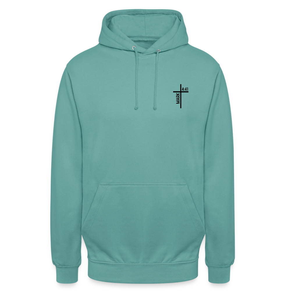 Wind and Waves Unisex Hoodie - pastel turquoise