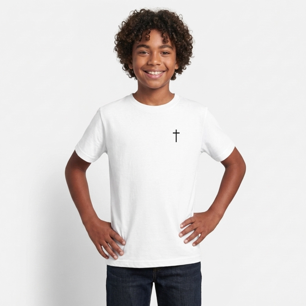 Cross Teenage T-Shirt - white