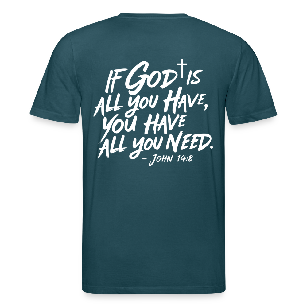 God is enough Unisex Organic T-Shirt - stargazer