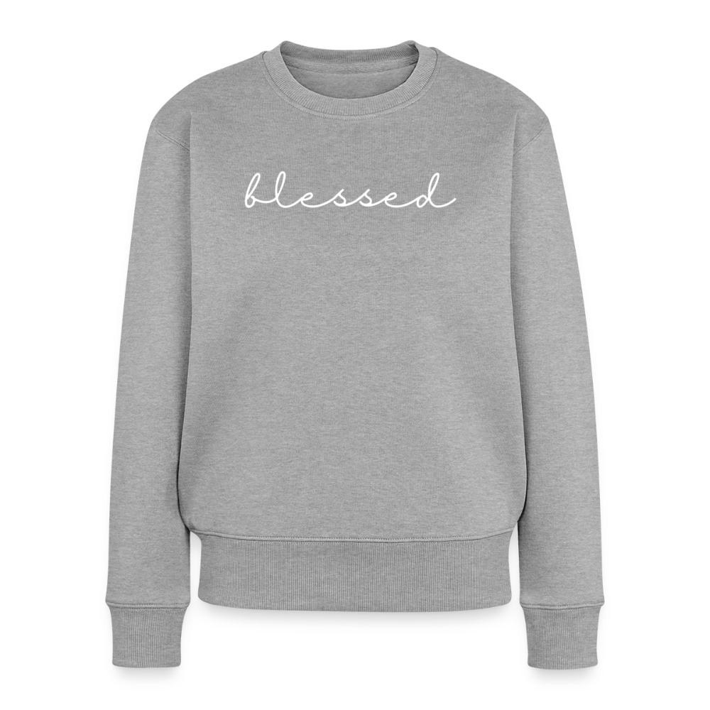 Blessed Women’s Premium Sweatshirt - heather grey