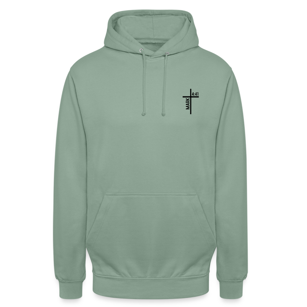 Wind and Waves Unisex Hoodie - steel green