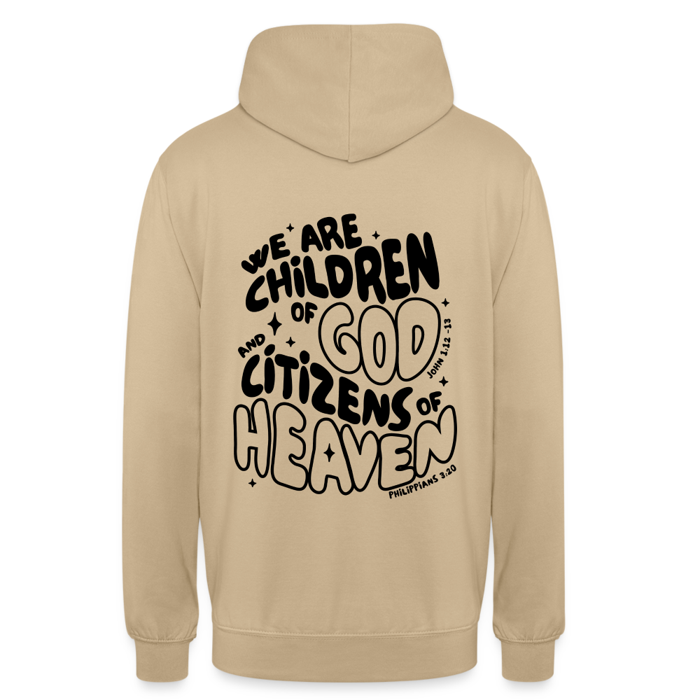 Children of God Unisex Hoodie - beige
