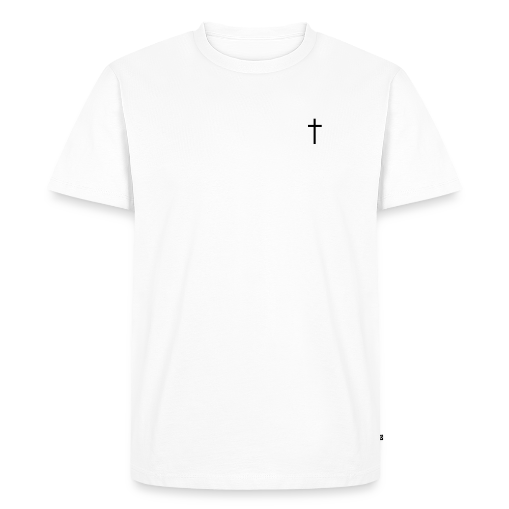 Cross Men’s Premium T-Shirt - white
