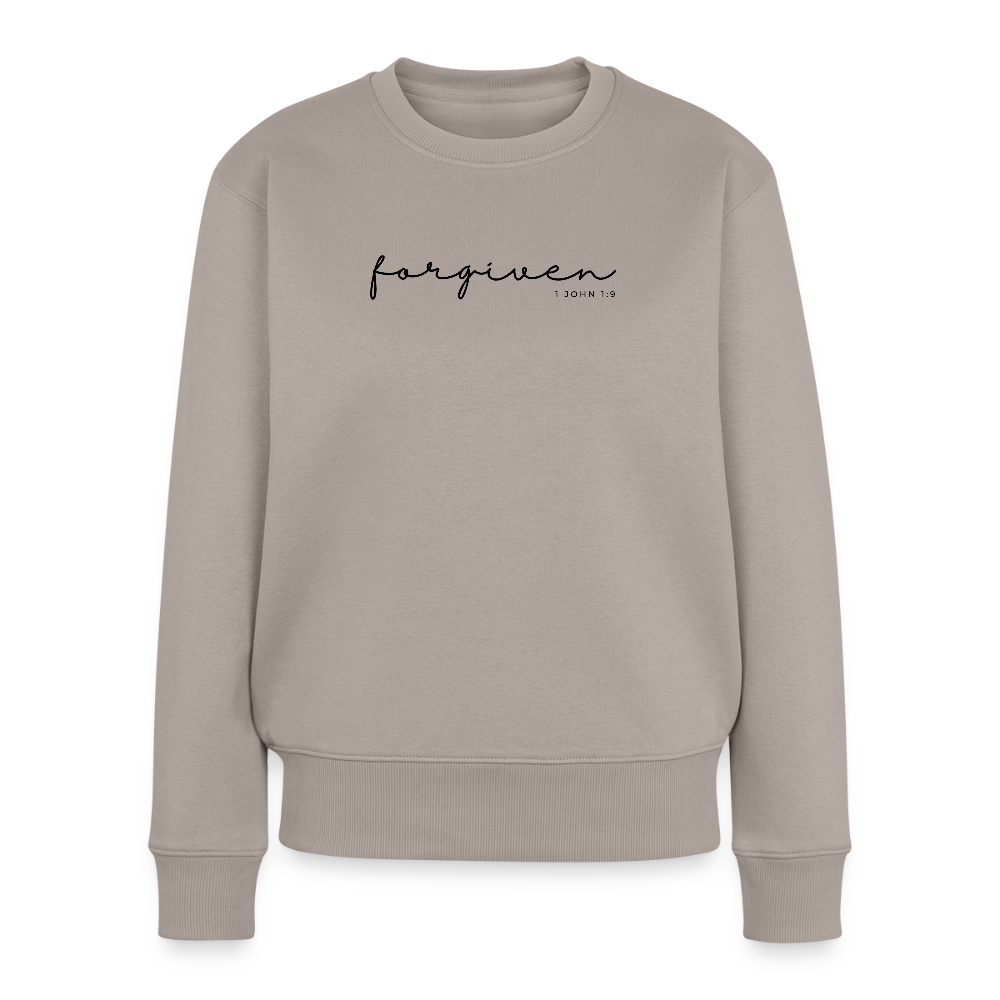 Forgiven Women’s Premium Sweatshirt - taupe