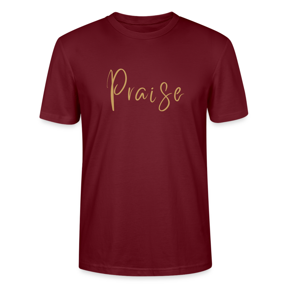 Praise Unisex T-Shirt - burgundy