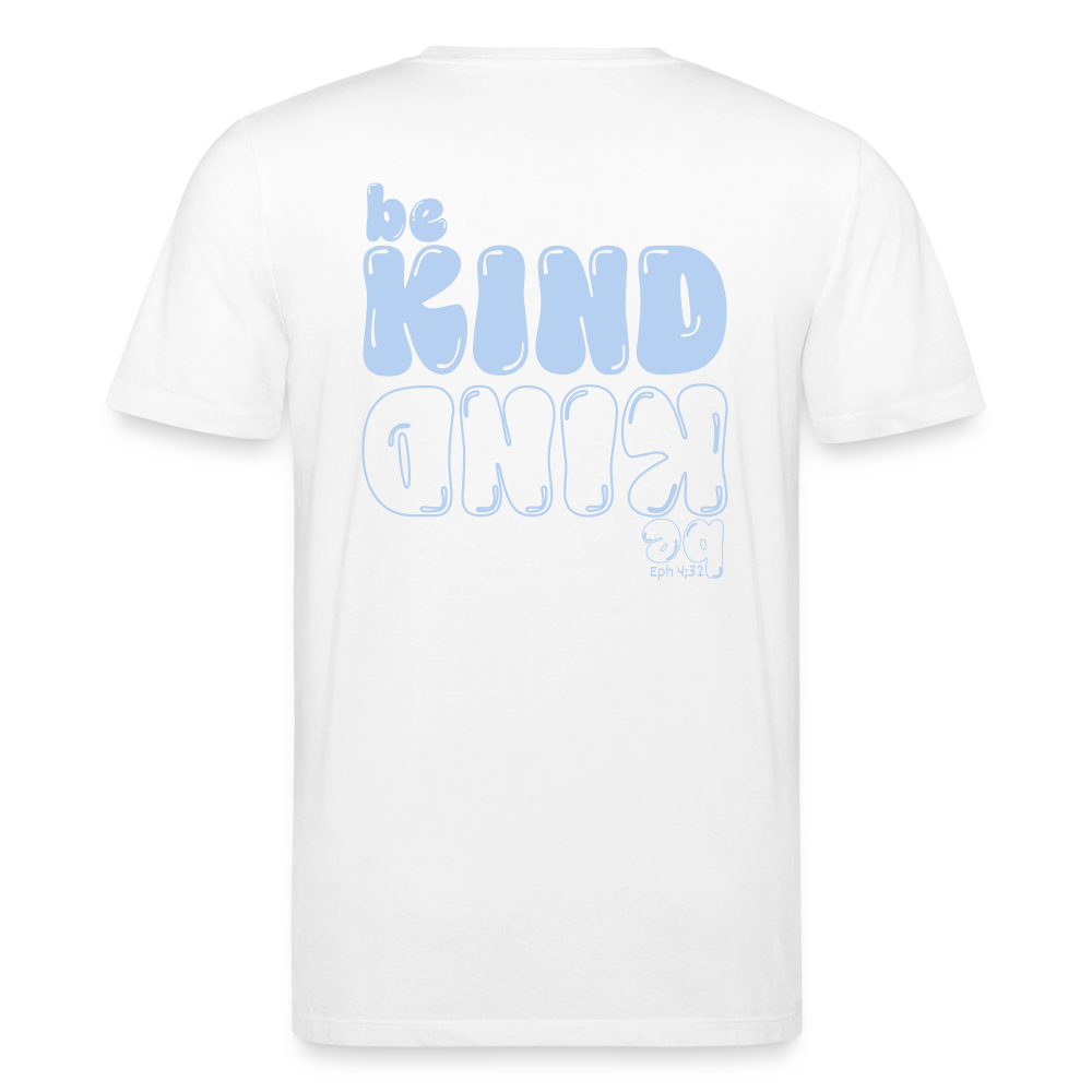 Be Kind Unisex Organic T-Shirt - white