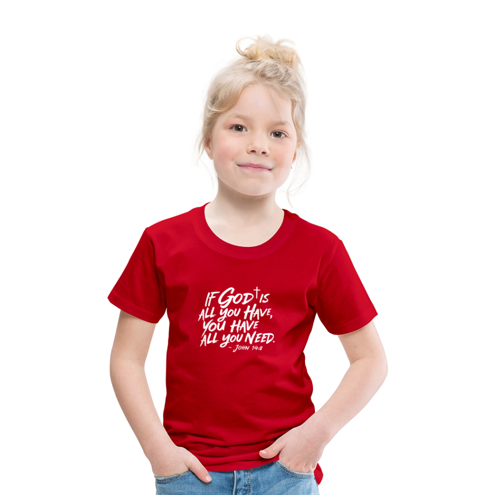 Chosen Kids' Premium T-Shirt - red