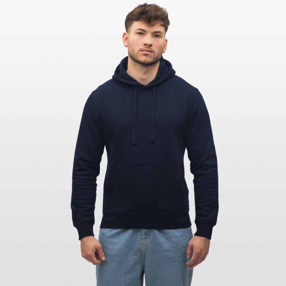God First Unisex Organic Hoodie - french navy