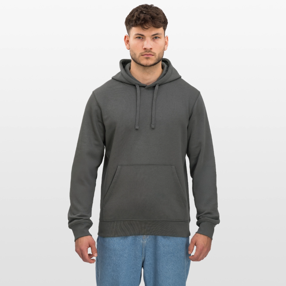 God First Unisex Organic Hoodie - anthracite